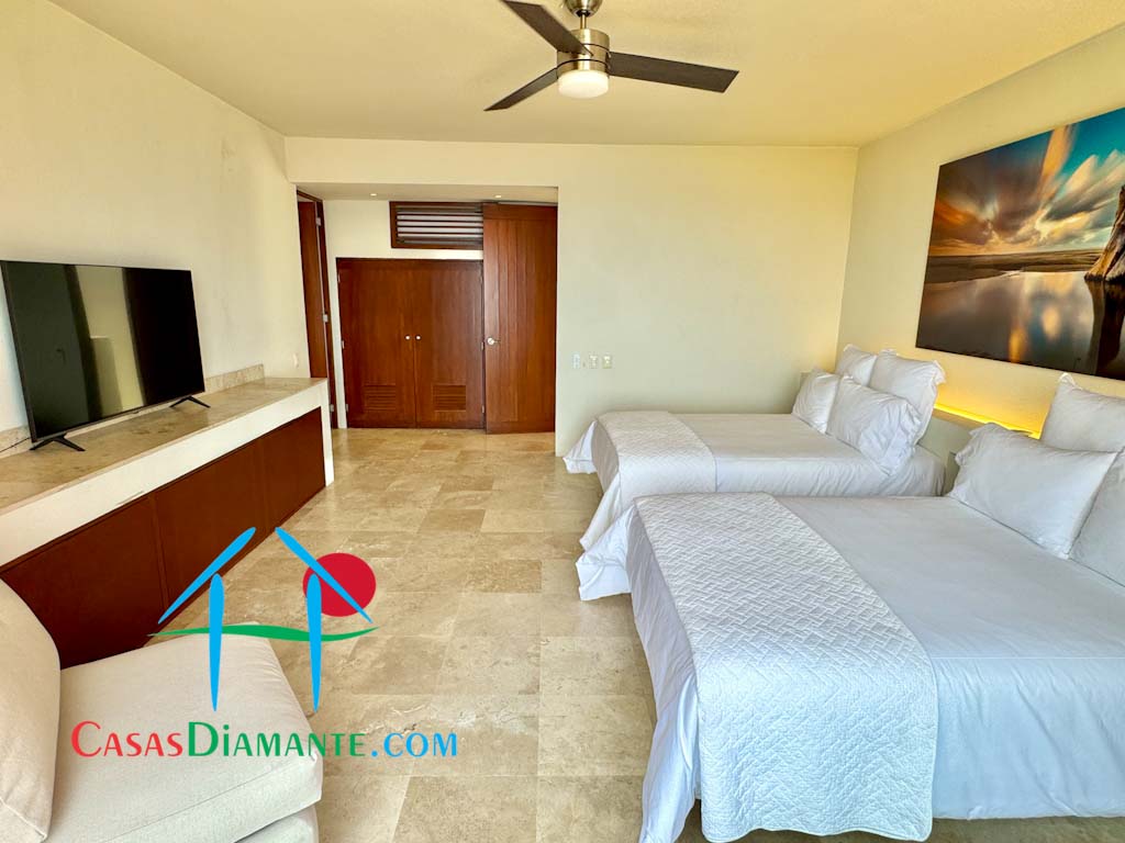 Real Diamante Villas del Sol Villa Turquesa 1 - Recámara tres 4
